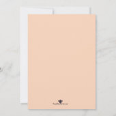 Invitation Petit rayon de Sunshine Boho Baby shower arc-en-ci (Dos)