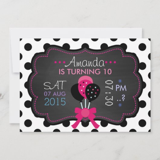 Invitation Petit tableau de bord Starlet (Devant)