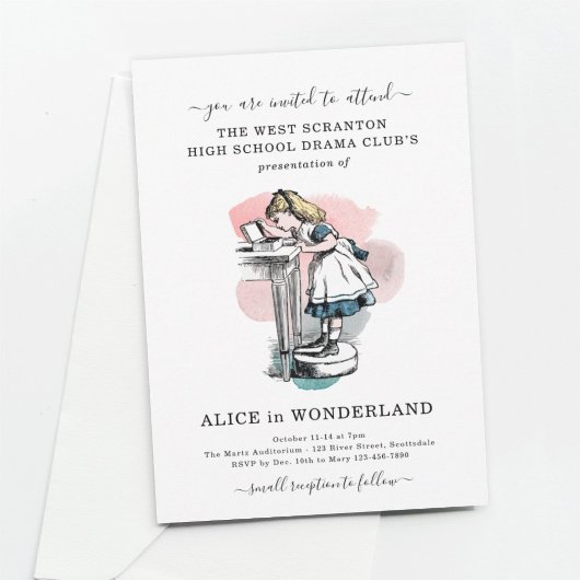 Invitation Petit Théâtre Collège communautaire Lycée Pièce de