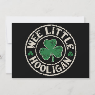 Invitation Petit Trèfle de voyou de la Saint-Patrick