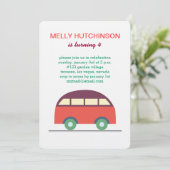 Invitation petit van (Debout devant)