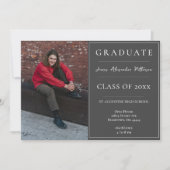 Invitation Petit vernissage photo Open House | Gris (Devant)