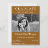 Invitation Petit vernissage photo Open House | Orange (Devant)