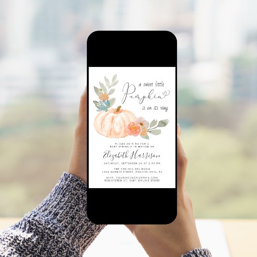 Invitation Petit Watercolor