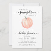 Invitation Petit Watercolor Baby Shower (Devant)