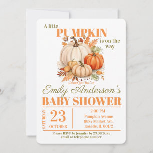 Invitation Petit Watercolor Baby Shower