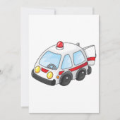 Invitation Petite Ambulance (Devant)