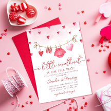 Petite amoureuse Valentines Baby shower fille