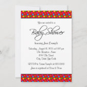 Invitation Petite Baby Shower Toute Petite Étoile (Dos)