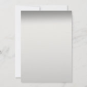 Invitation Petite Ballerina Baby shower Invitation, tendance (Dos)