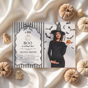 Invitation Petite Bête Mignonne Fantôme Baby Shower Photo