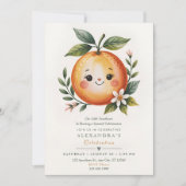 Invitation Petite Célébration Citrus (Devant)