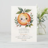 Invitation Petite Célébration Citrus (Debout devant)