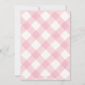 Invitation Petite Citrouille Baby shower Bingo Card (Dos)