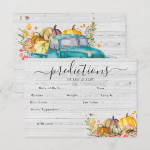 Invitation Petite Citrouille   Jeu de devinette pour Baby Sho