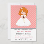 Invitation Petite communion (Devant)