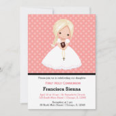 Invitation Petite communion (Devant)