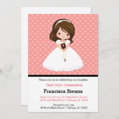 Invitation Petite communion (Devant / Derrière)