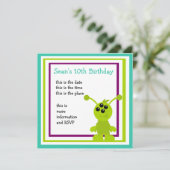 Invitation Petite créature Alien Monster (Debout devant)