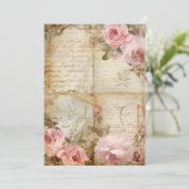 Invitation Petite Fête Baby Sprinkle | Pastels Douces (Debout devant)