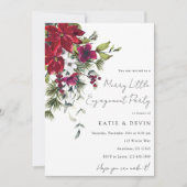 Invitation Petite fête de fiançailles joyeuse (Devant)
