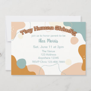 Invitation Petite Fête Humaine Fête Non-Binaire