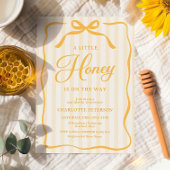 Invitation Petite Fête Prénatale de Bébé Chéri