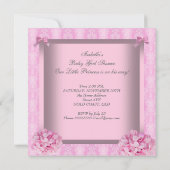 Invitation Petite fille Baby shower afro-américaine (Dos)