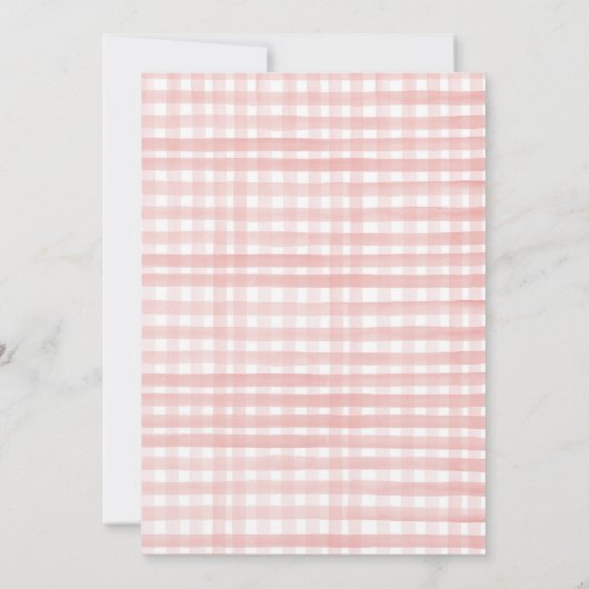 Invitation Petite Fille De Poulets Ferme Pâques Poulet Annive (Dos)