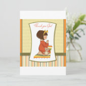 Invitation Petite fille en prière (Debout devant)