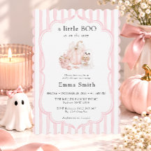 Petite Fille Halloween Rose Little Boo Baby Shower