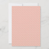 Invitation Petite fille shindig humaine Baby shower Invitatio (Dos)