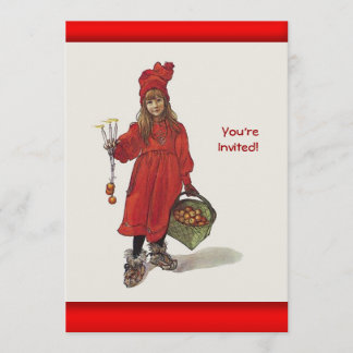Invitation Petite fille suédoise de Carl Larsson : Brita