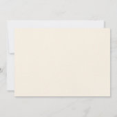 Invitation Petite fleur Fleur sauvage 2e photo d'anniversaire (Dos)