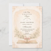 Invitation Petite Histoire Commence Baby Shower (Devant)