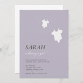 Invitation {petite laverie} (Devant / Derrière)