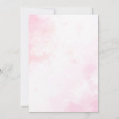 Invitation Petite Miss Floral Rose Anniversaire (Dos)