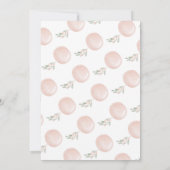 Invitation Petite Miss ONE derful Girl 1er anniversaire Invit (Dos)