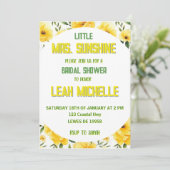 INVITATION PETITE MISS SOLEIL (Debout devant)