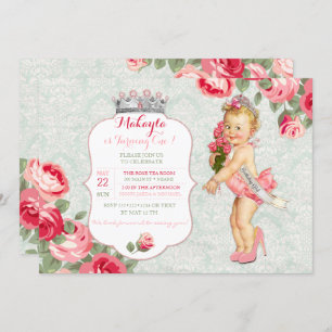 Invitation Petite Mlle American Pageant princesse de bébé