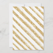 Invitation Petite Offre De Joie Baby shower De Noël (Dos)