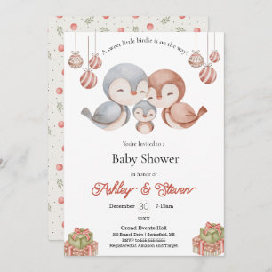 Invitation Petite petite baby shower de bouleau douce invitat