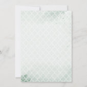 Invitation Petite princesse Ours Bearly Wait Girl Baby shower (Dos)