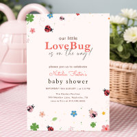 Petite Punaise d'Amour Fleuriste Baby Shower