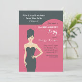 Invitation Petite Robe Noire (Debout devant)