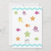 Invitation Petite Sirène (Dos)