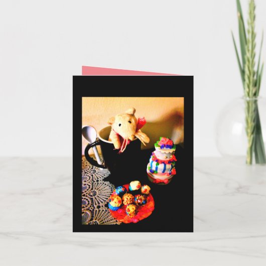 Invitation Petite souris (Dos)