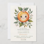 Invitation Petite Thème de Fête Citrus (Devant)