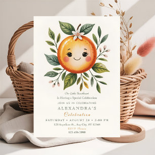 Invitation Petite Thème de Fête Citrus