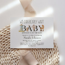 Invitation Petites fermes de pépinière Animaux Baby shower In